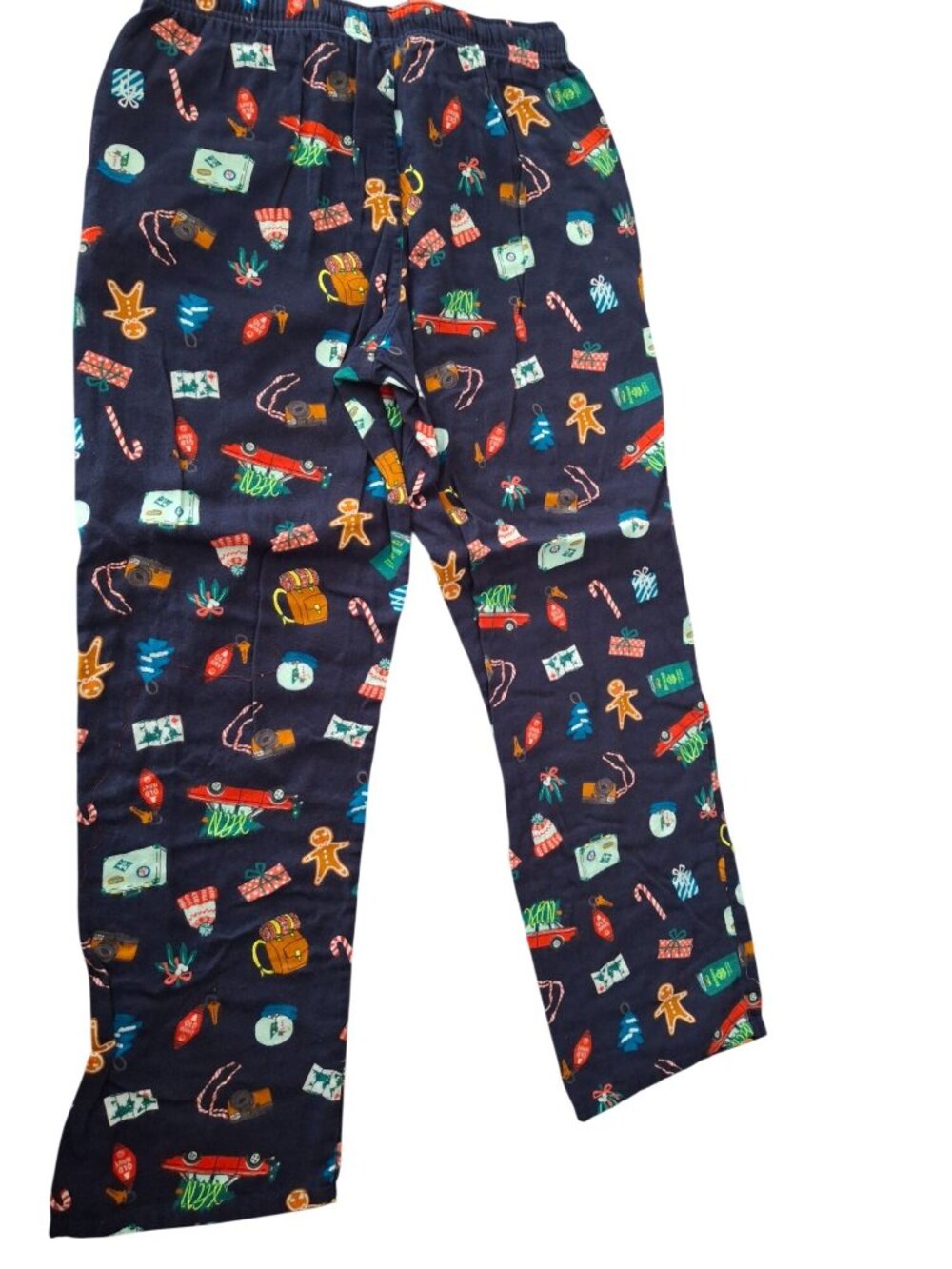 Old Navy Pajama Pants M Christmas Holiday Print Lounge Sleepwear Cotton